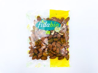 Fidafruit Amandes grillées a sec et salées bio 150g - 8582